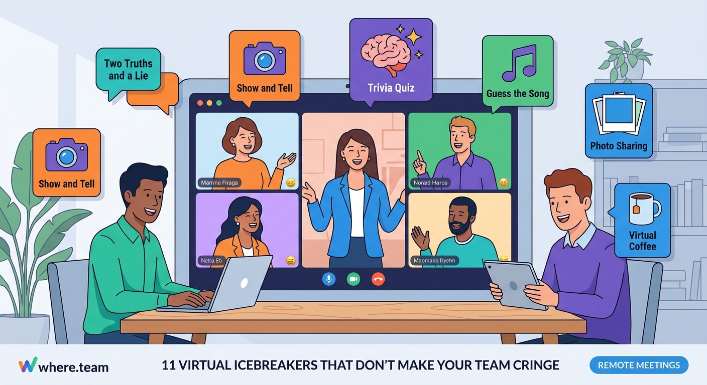 11 Virtual Icebreakers That Don't Make Your Team Cringe — 2