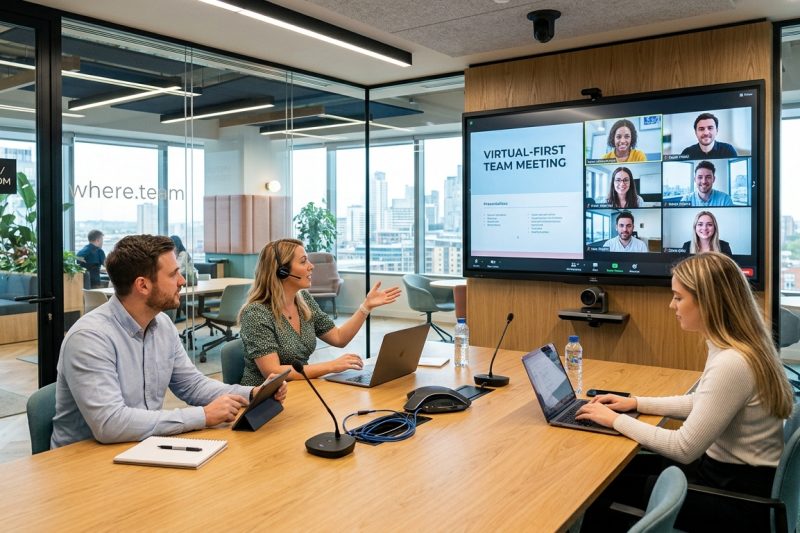 15 Coworking Spaces With the Best Meeting Room Technology for Virtual-First Teams