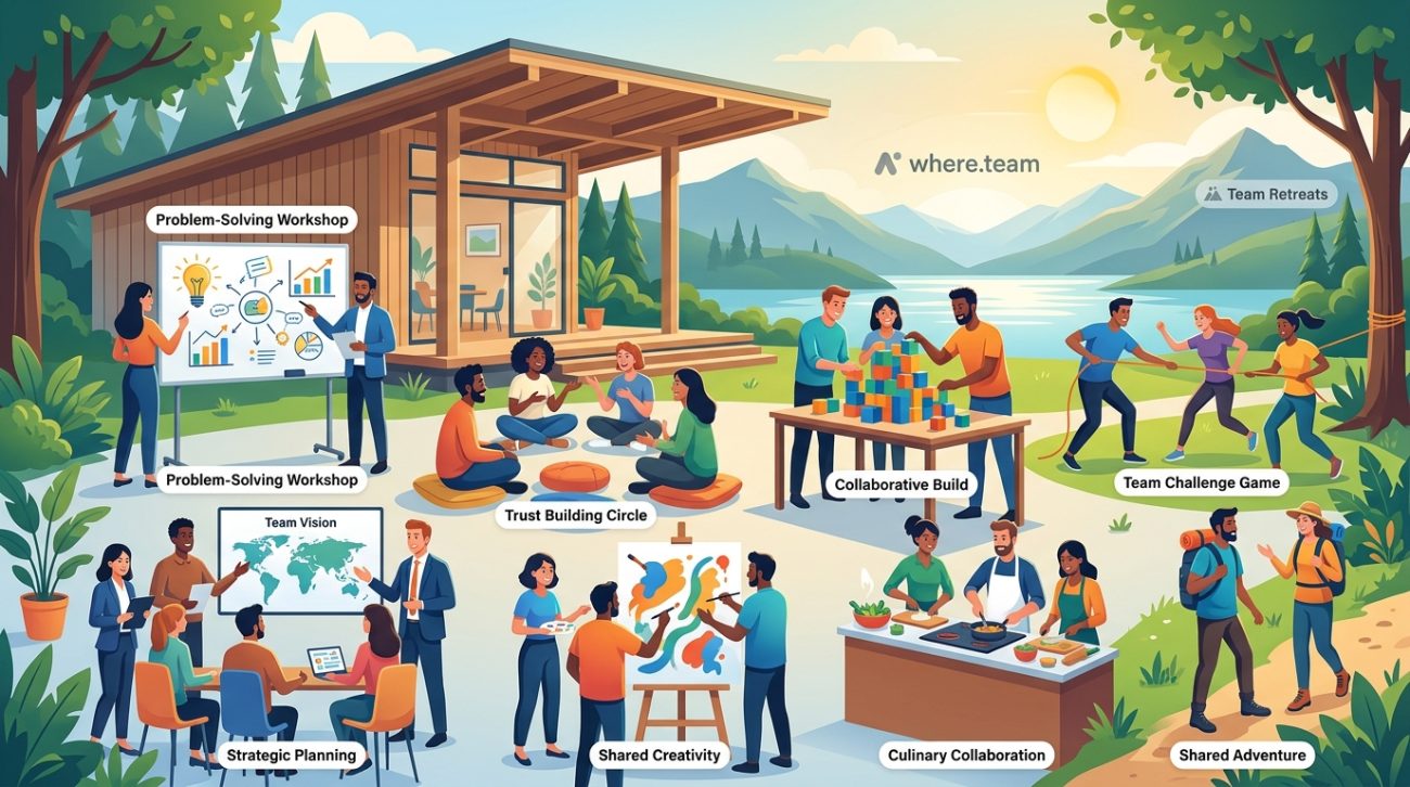 15 Team Retreat Activities That Actually Build Trust in Remote Teams