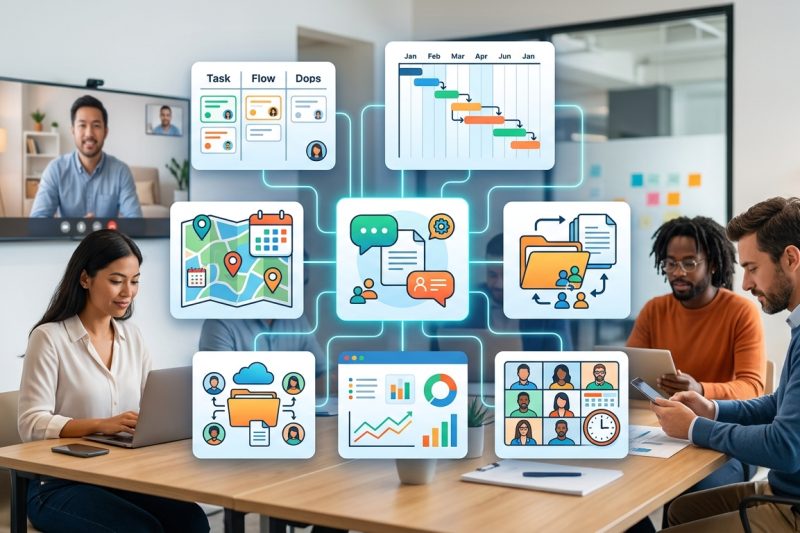 7 Project Management Tools That Actually Simplify Hybrid Team Collaboration