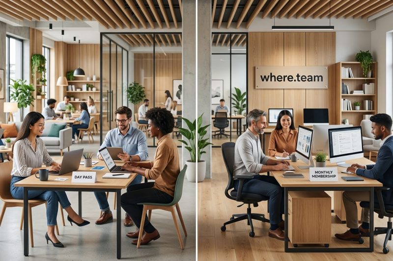 Day Passes vs Monthly Memberships: Which Coworking Option Makes Sense for Hybrid Teams?