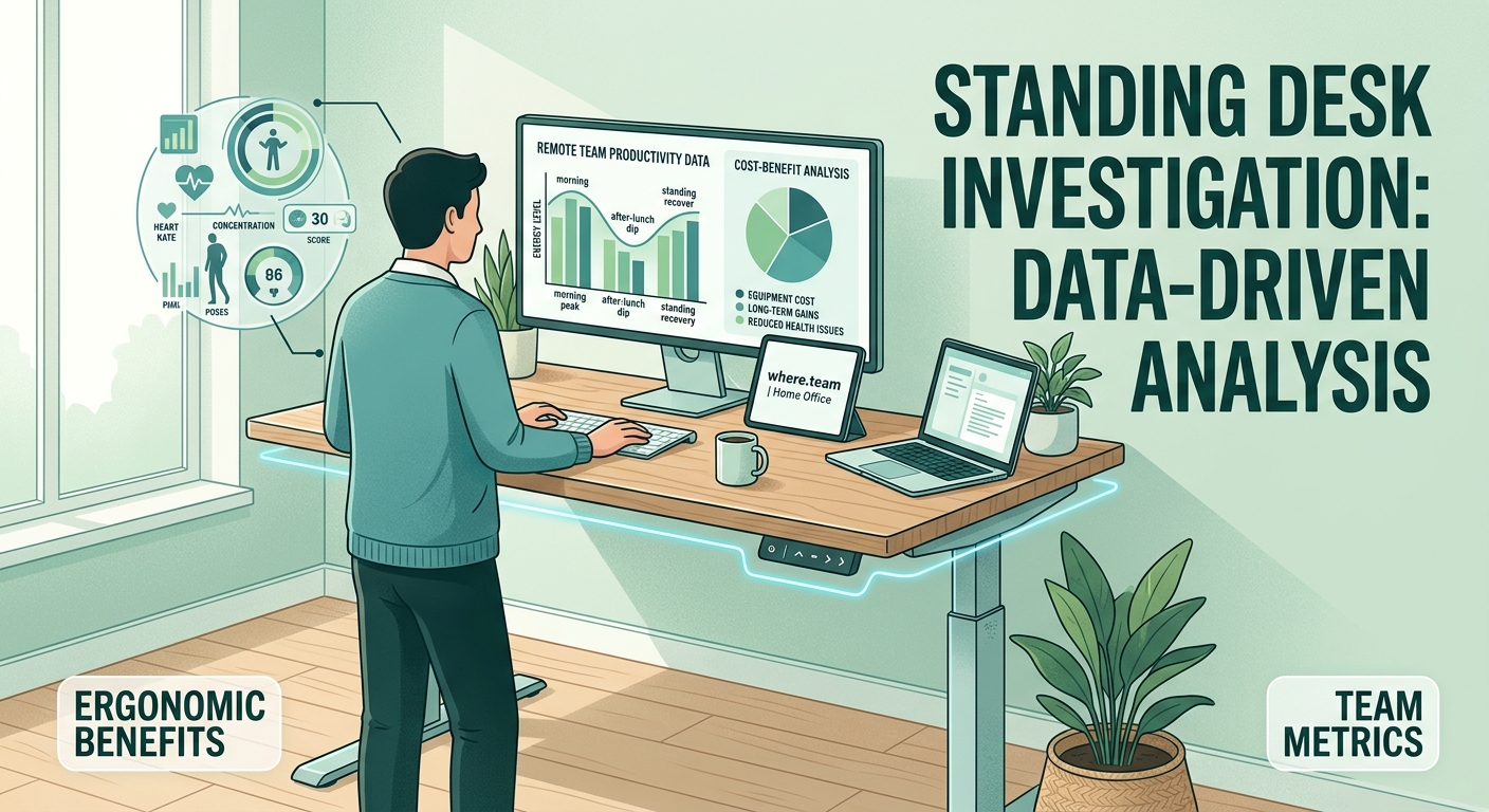 Should You Invest in a Standing Desk? A Data-Driven Analysis for Remote Teams - Illustration 1