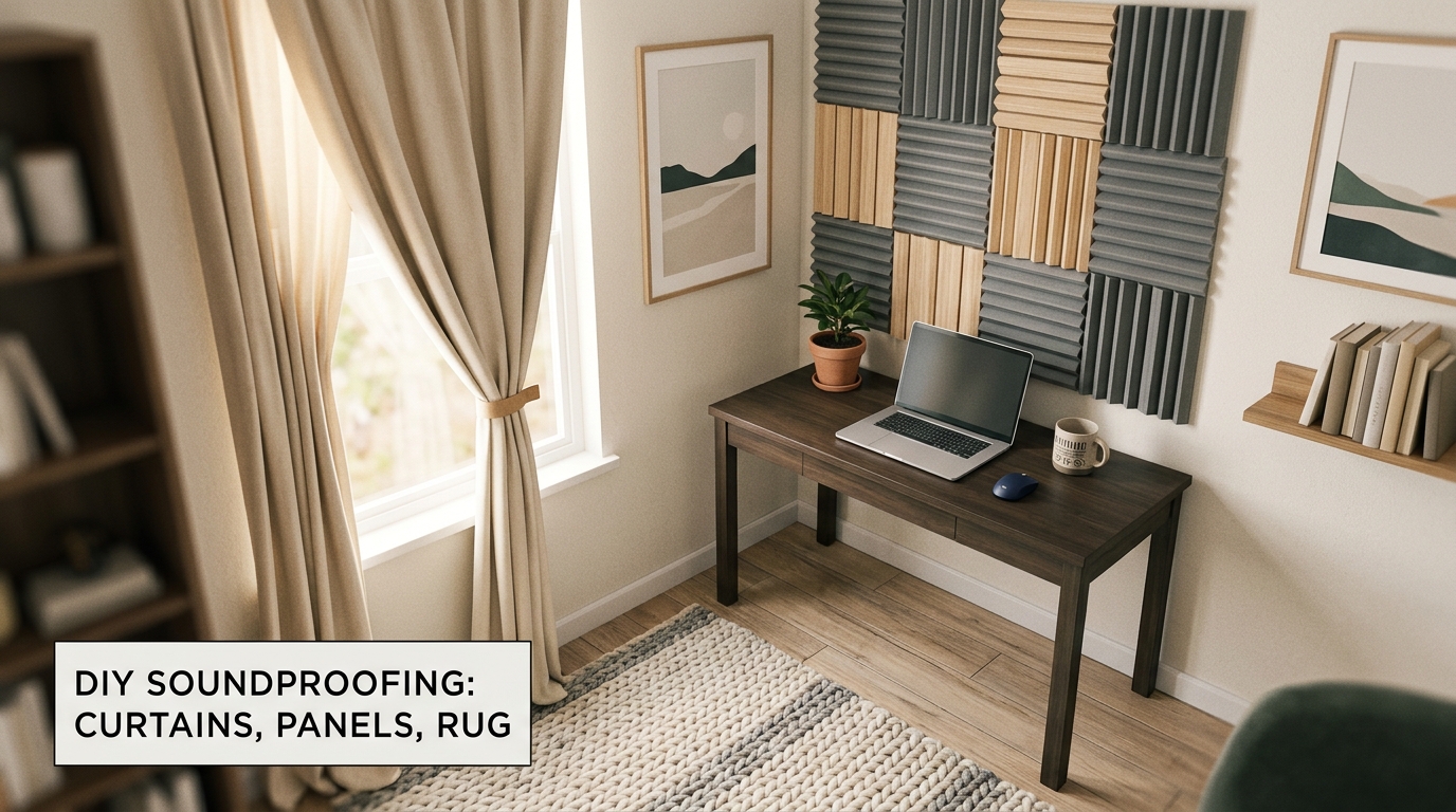 How to Soundproof Your Home Office for Under $200 - Illustration 1