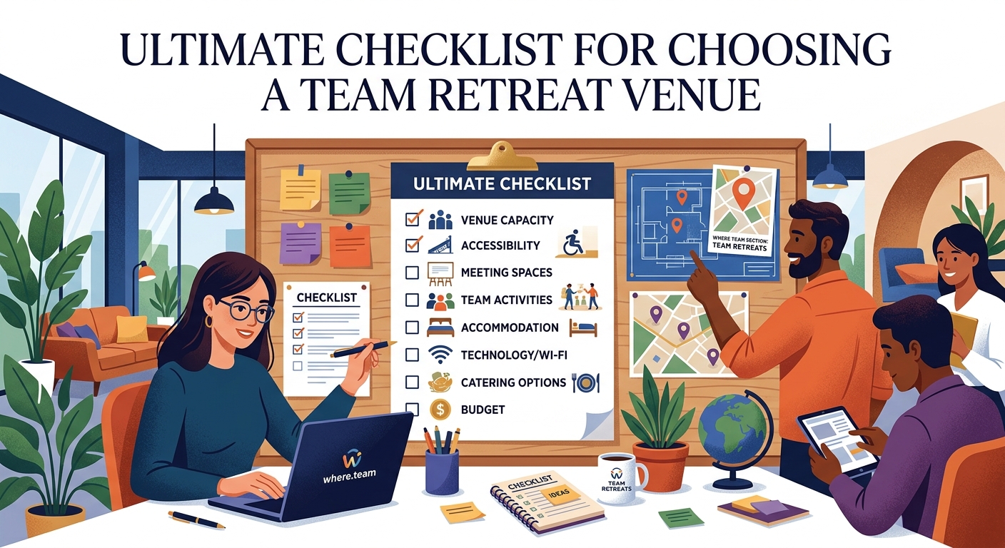 The Ultimate Checklist for Choosing a Team Retreat Venue - Illustration 1
