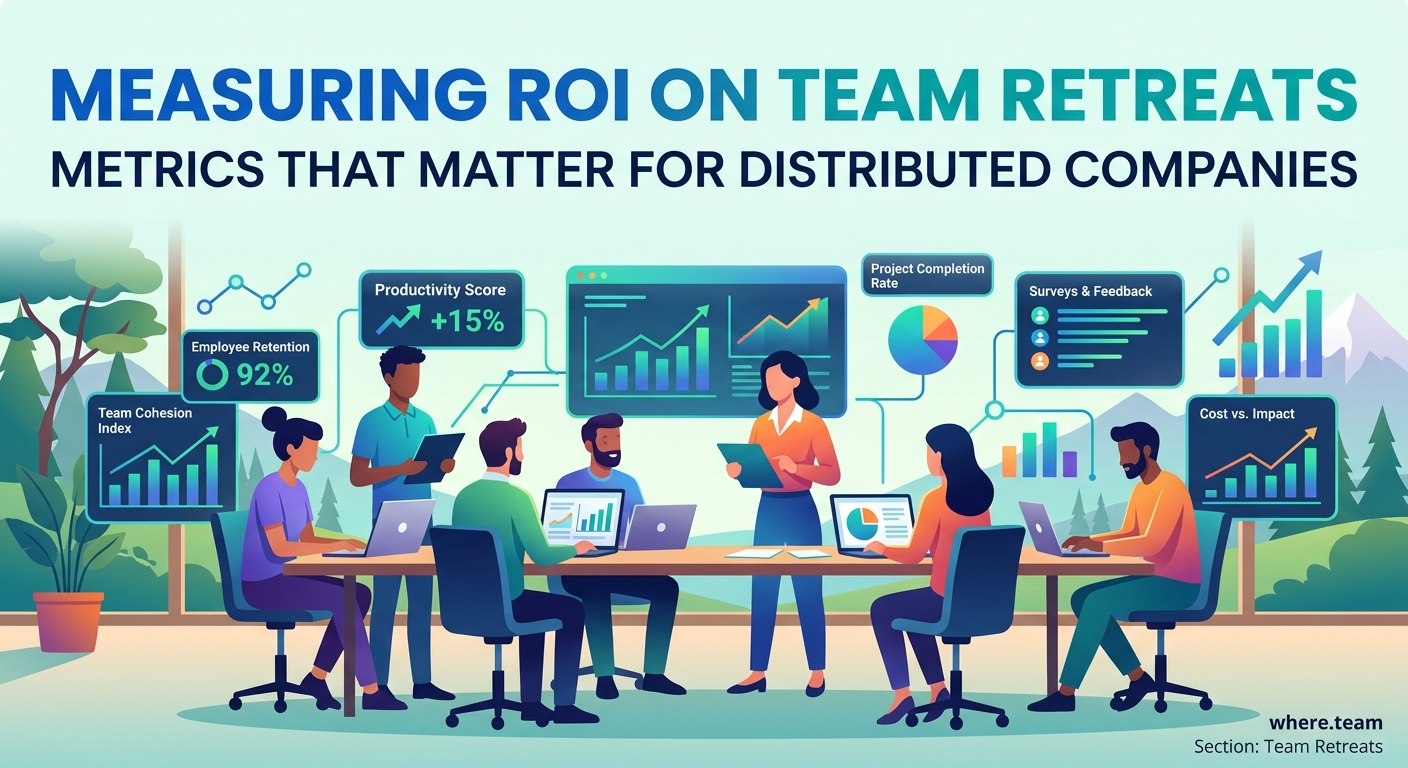 Measuring ROI on Team Retreats: Metrics That Matter for Distributed Companies - Illustration 1