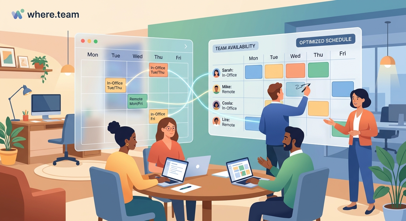 How to Design a Hybrid Work Schedule That Actually Works for Your Team - Illustration 1