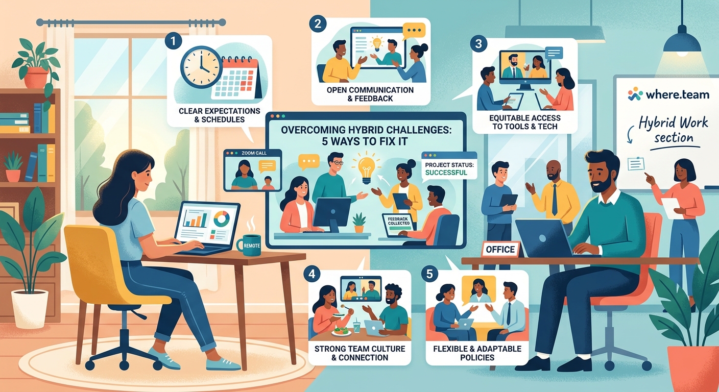 Why Your Hybrid Work Policy Is Failing (And 5 Ways to Fix It) - Illustration 2