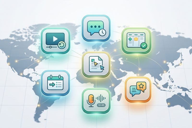 7 Async Communication Tools That Actually Work for Global Teams in 2024