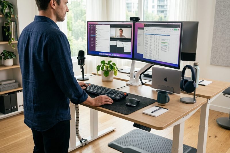 How to Build the Ultimate Standing Desk Setup for Remote Work