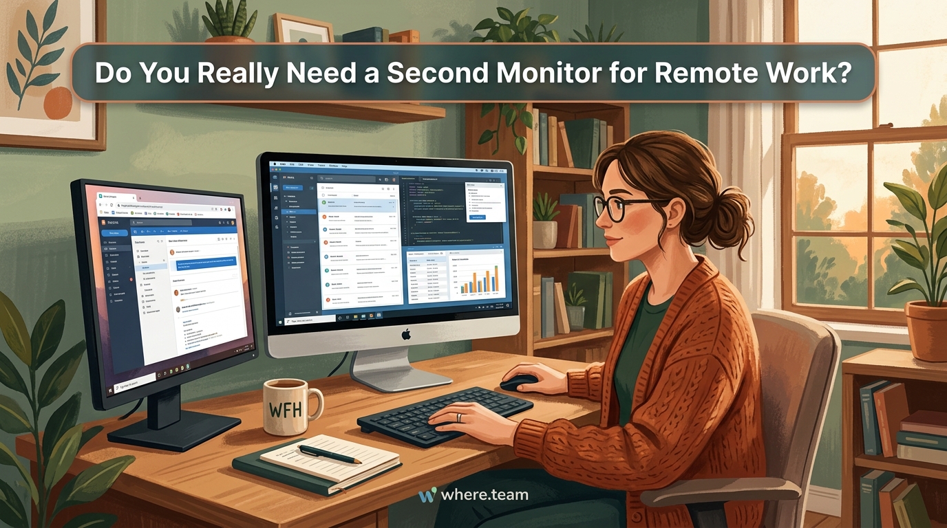 Do You Really Need a Second Monitor for Remote Work? - Illustration 2
