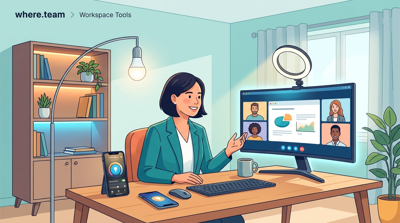Smart Lighting Solutions That Improve Your Video Call Presence - Illustration 2
