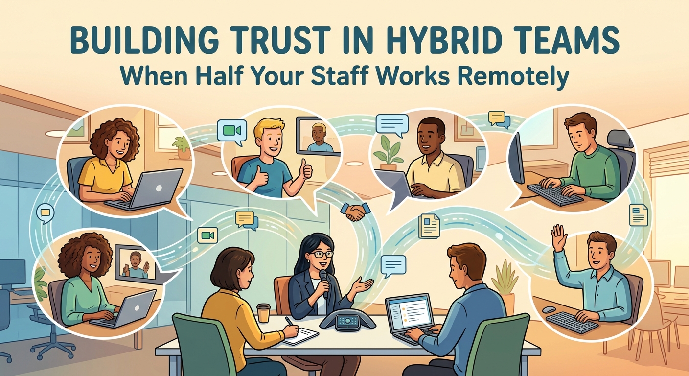 Building Trust in Hybrid Teams When Half Your Staff Works Remotely — 1