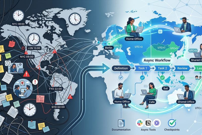 From Chaos to Clarity: Setting Up Async Workflows for Teams Across 12+ Time Zones