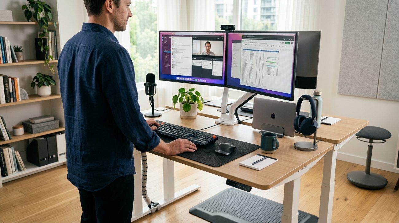How to Build the Ultimate Standing Desk Setup for Remote Work