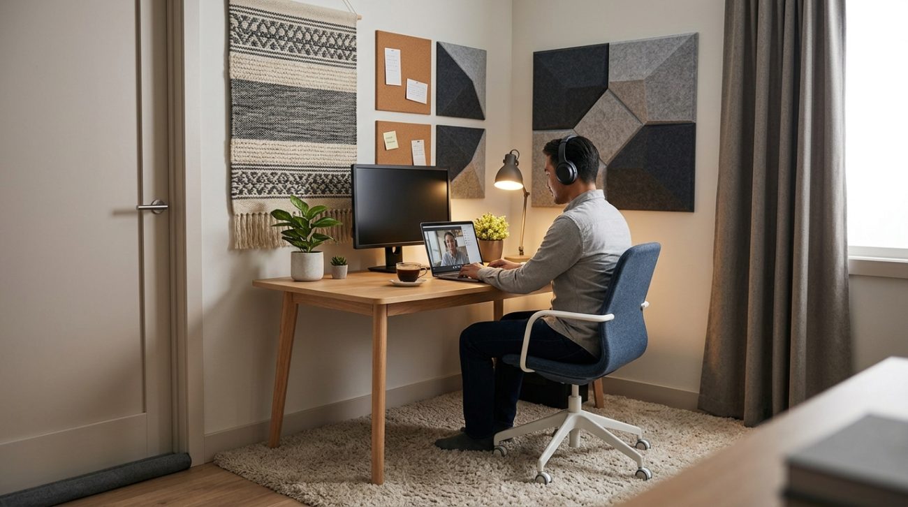 How to Soundproof Your Home Office for Under $200