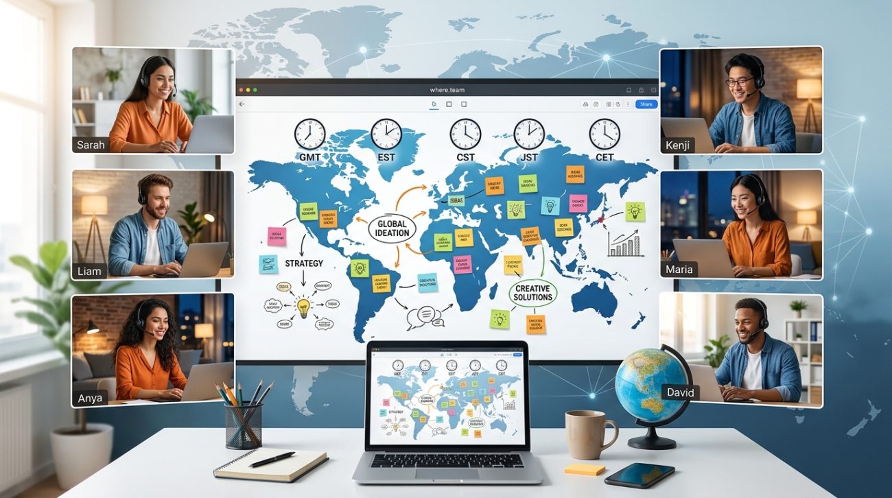Running Effective Brainstorming Sessions When Your Team Is Scattered Across 6 Time Zones