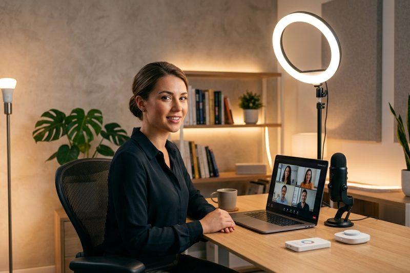 Smart Lighting Solutions That Improve Your Video Call Presence