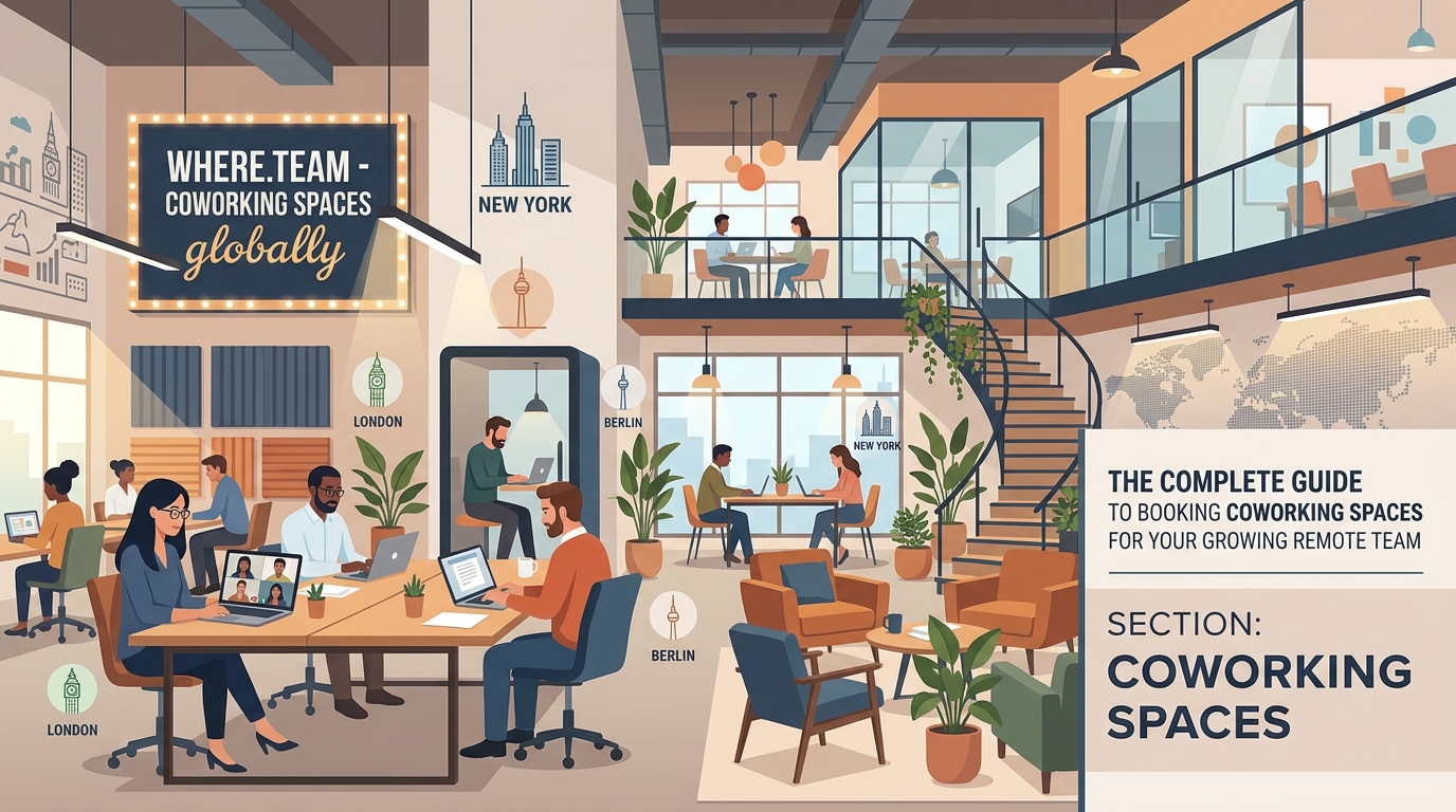 The Complete Guide to Booking Coworking Spaces in Multiple Cities for Your Growing Remote Team — 1