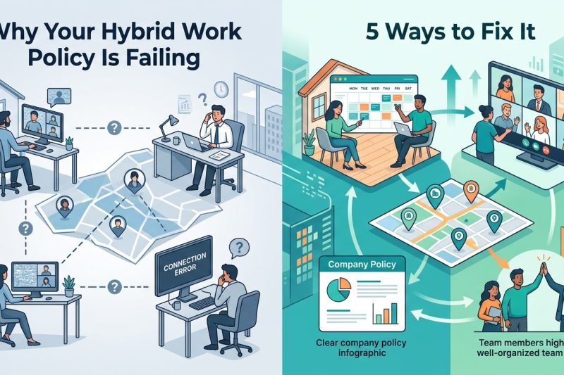 Why Your Hybrid Work Policy Is Failing (And 5 Ways to Fix It)
