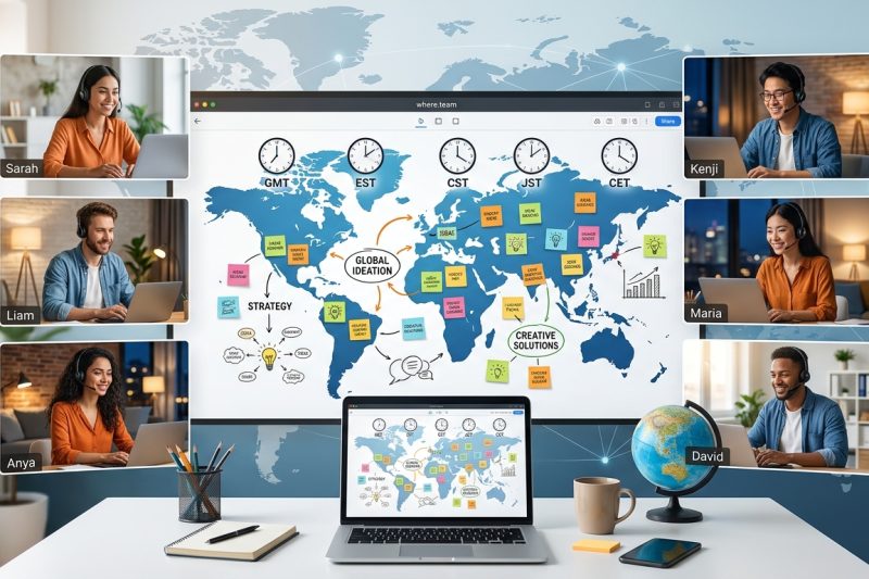 Running Effective Brainstorming Sessions When Your Team Is Scattered Across 6 Time Zones