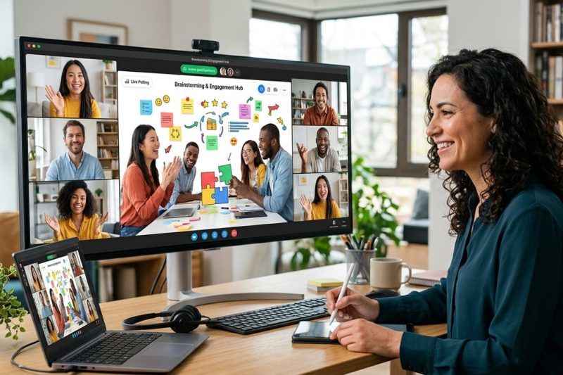 Enhance Remote Meeting Engagement with Interactive Virtual Activities