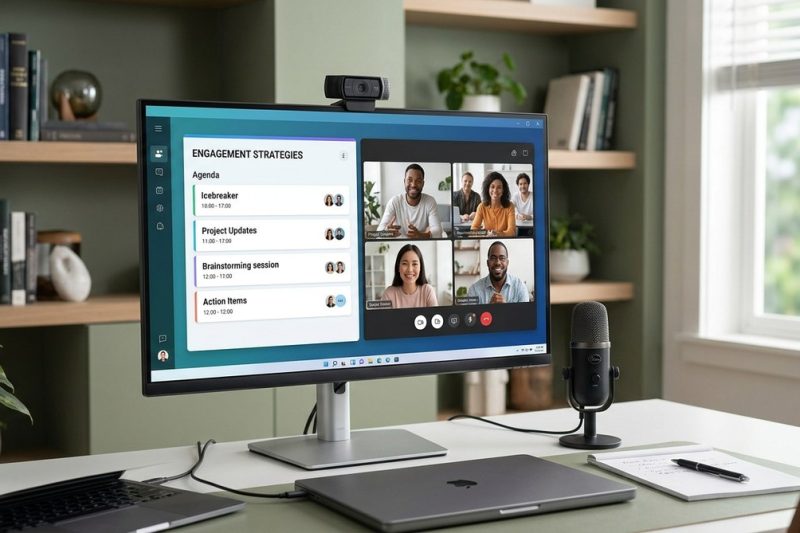 Optimizing Virtual Meeting Agendas for Higher Engagement