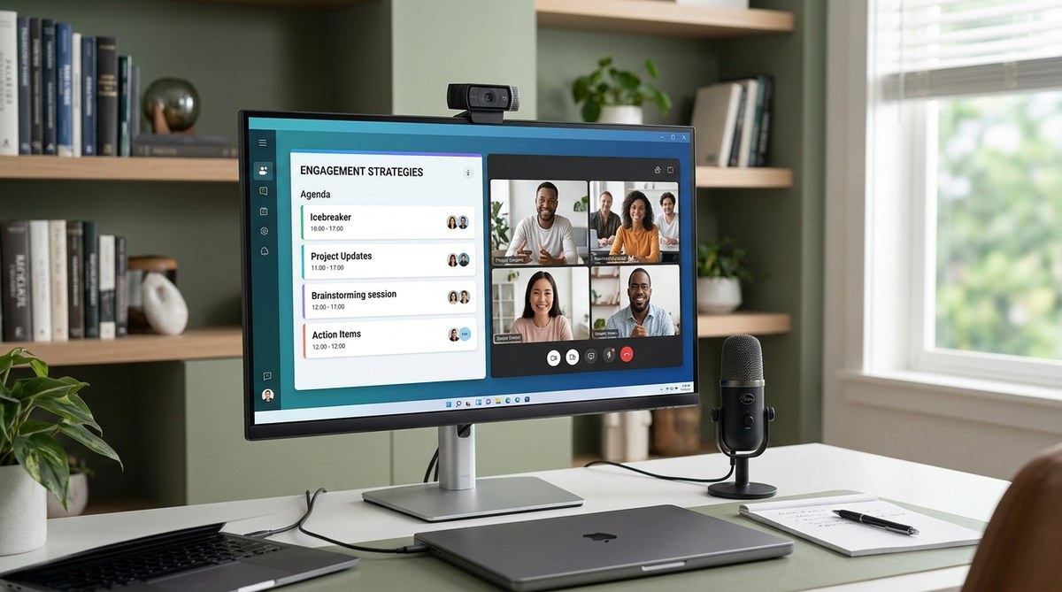 Optimizing Virtual Meeting Agendas for Higher Engagement