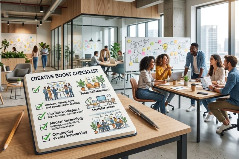 The Ultimate Checklist for Selecting a Coworking Space That Boosts Team Creativity