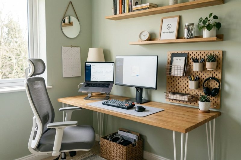 Top Tips for Creating a Stylish and Functional Home Office on a Budget