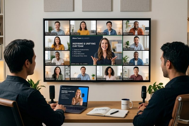 How to Run a Remote All-Hands Meeting That Actually Inspires Your Team