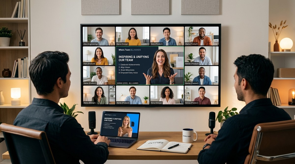 How to Run a Remote All-Hands Meeting That Actually Inspires Your Team