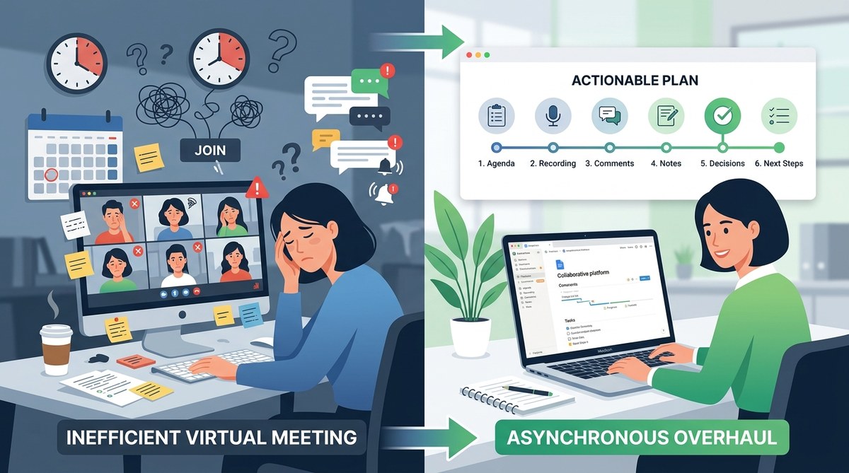 6 Signs Your Remote Meeting Needs an Asynchronous Overhaul (And How to Do It)