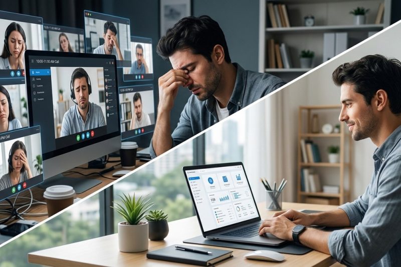 The Hidden Cost of Back-to-Back Remote Meetings and How to Reclaim Your Team's Focus