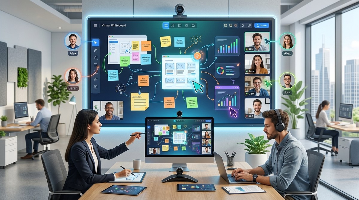 The Ultimate Guide to Choosing a Distributed Team Whiteboard App in 2026