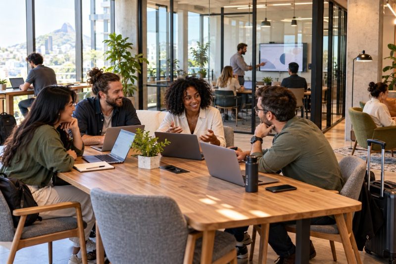 What to Look for in a Coworking Space When Your Remote Team Travels Together